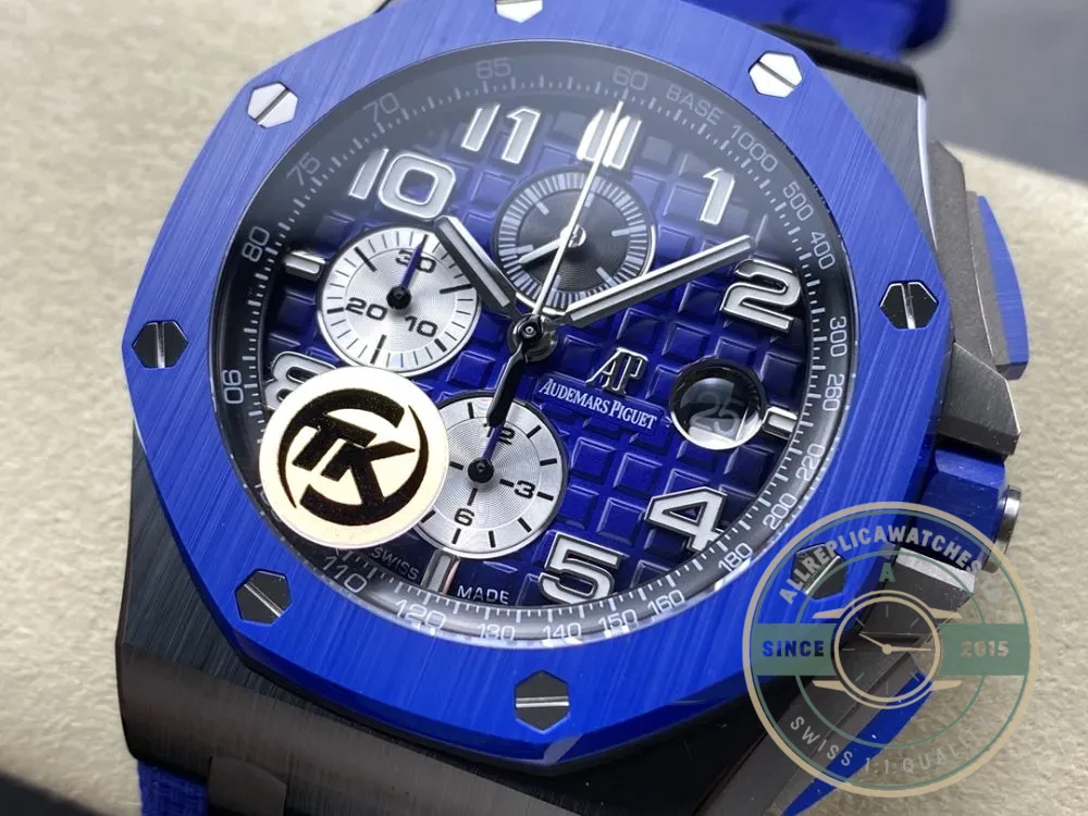 Replica Audemars Piguet Royal Oak Offshore Blue Deep sub Dial 44mm 26400SO.OO.A057CA - Best Quality Replica Watch