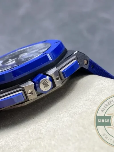 Replica Audemars Piguet Royal Oak Offshore Blue Deep sub Dial 44mm 26400SO.OO.A057CA - Top-Tier Swiss Replica Watch