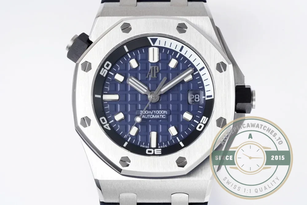 Replica Audemars Piguet Royal Oak Offshore Blue Dial 42mm 15720ST.OO.A027CA.01 - Swiss-Made Clone Watch