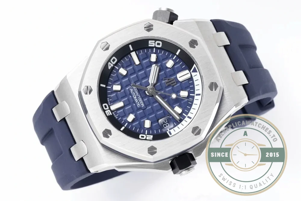 Replica Audemars Piguet Royal Oak Offshore Blue Dial 42mm 15720ST.OO.A027CA.01 - Budget Luxury Replica Watch