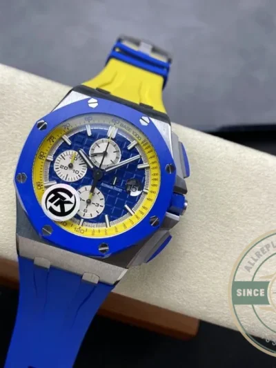 Replica Audemars Piguet Royal Oak Offshore Blue Dial 44mm 26400SO.OO.A057CA.01 - Swiss Movement Replica Watch
