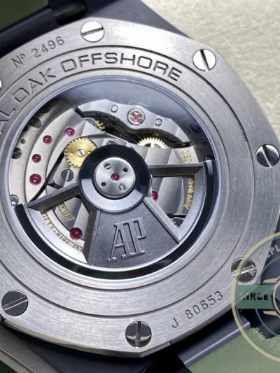 Replica Audemars Piguet Royal Oak Offshore Forest Green Dial 44mm 6405CE.OO.A056CA.01 - Best Quality Replica Watch