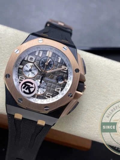 Replica Audemars Piguet Royal Oak Offshore Grey Dial 44mm 26401RO.OO.A002CA.01 - Affordable Luxury Replica Timepiece
