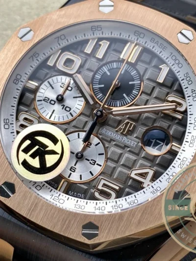 Replica Audemars Piguet Royal Oak Offshore Grey Dial 44mm 26401RO.OO.A002CA.01 - High-Grade Replica Watch