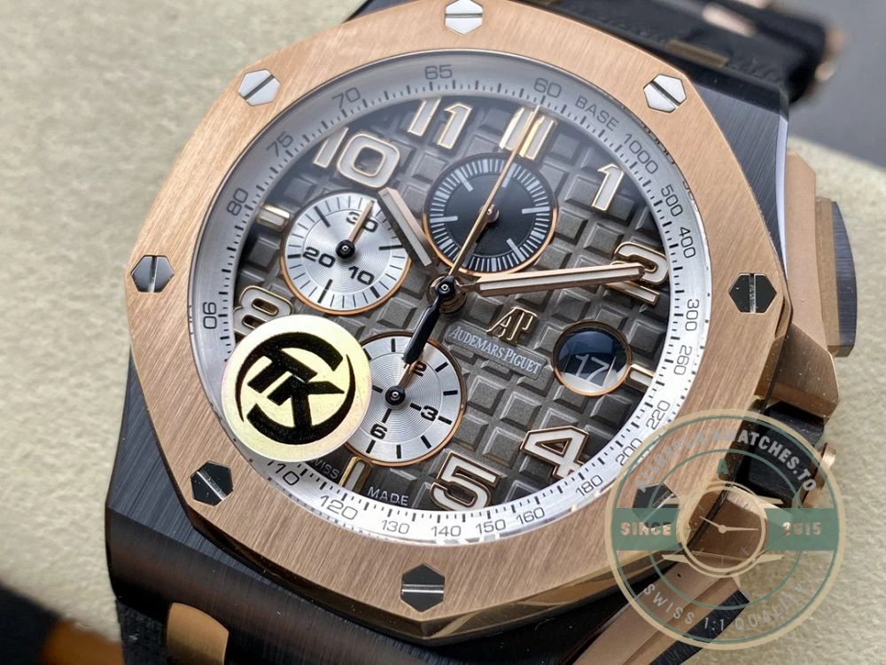 Replica Audemars Piguet Royal Oak Offshore Grey Dial 44mm 26401RO.OO.A002CA.01 - High-Grade Replica Watch