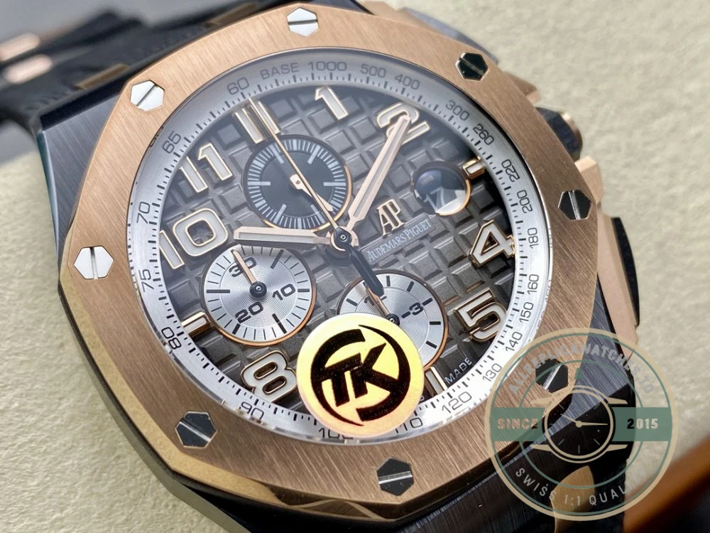 Replica Audemars Piguet Royal Oak Offshore Grey Dial 44mm 26401RO.OO.A002CA.01 - Premium Super Clone Watch