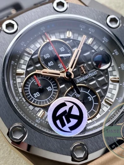 Replica Audemars Piguet Royal Oak Offshore Grey Mega Dial 44mm 26568OM.OO.A004CA.01 - 1:1 Swiss Replica Watch