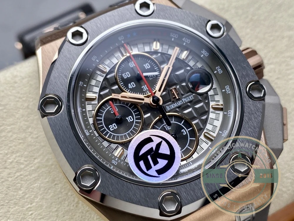 Replica Audemars Piguet Royal Oak Offshore Grey Mega Dial 44mm 26568OM.OO.A004CA.01 - 1:1 Swiss Replica Watch