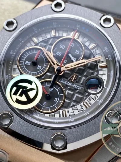 Replica Audemars Piguet Royal Oak Offshore Grey Mega Dial 44mm 26568OM.OO.A004CA.01 - Swiss-Made Clone Watch