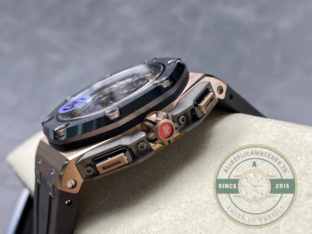 Replica Audemars Piguet Royal Oak Offshore Grey Mega Dial 44mm 26568OM.OO.A004CA.01 - Luxury Replica Watch