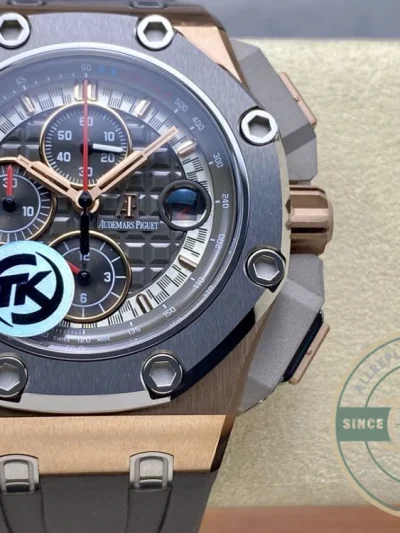 Replica Audemars Piguet Royal Oak Offshore Grey Mega Dial 44mm 26568OM.OO.A004CA.01 - Affordable Luxury Replica Timepiece