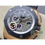 Replica Audemars Piguet Royal Oak Offshore Grey Rose Gold Dial 44mm 26568OM.OO.A004CA.01 - Premium Super Clone Watch