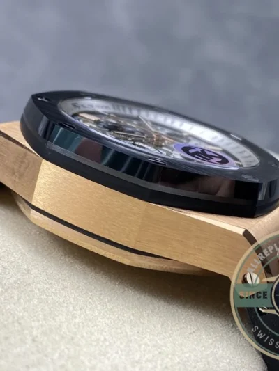 Replica Audemars Piguet Royal Oak Offshore Grey Rose Gold Dial 44mm 26568OM.OO.A004CA.01 - Luxury Replica Watch