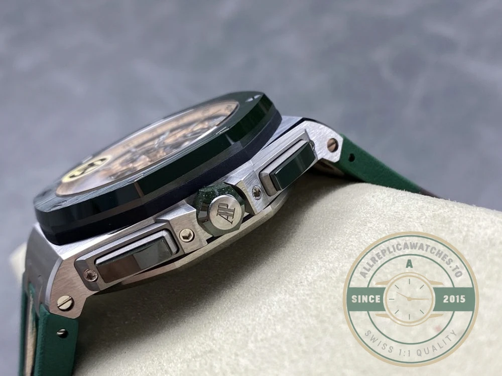 Replica Audemars Piguet Royal Oak Offshore Khaki Gold Dial 44mm 26400SO.OO.A054CA.01 - Best Quality Replica Watch