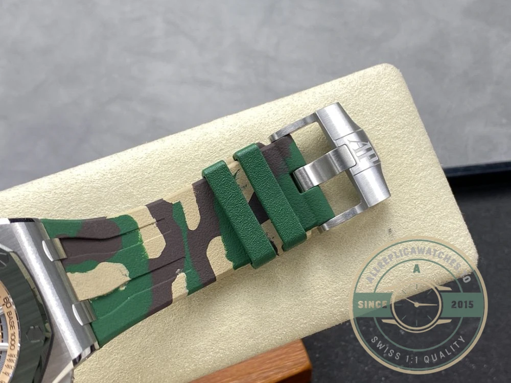 Replica Audemars Piguet Royal Oak Offshore Khaki Gold Dial 44mm 26400SO.OO.A054CA.01 - Premium Super Clone Watch