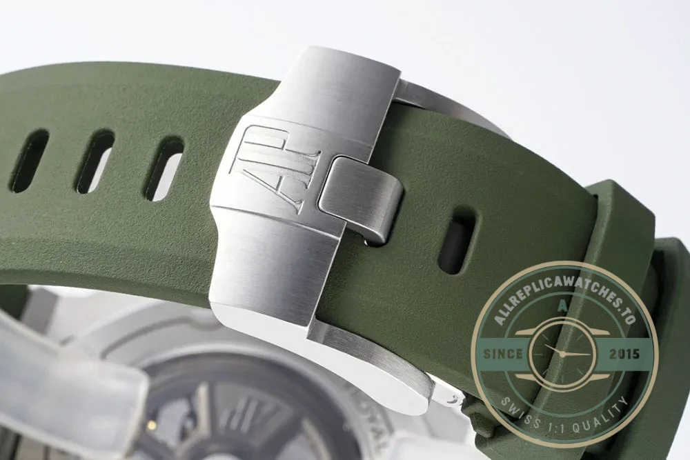 Replica Audemars Piguet Royal Oak Offshore Khaki Green Dial 42mm 15720ST.OO.A052CA.01 - Premium Super Clone Watch