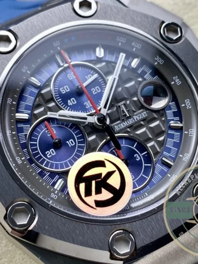 Replica Audemars Piguet Royal Oak Offshore Mega Tapisserie Dial 44mm 26470ST.OO.A027CA.01 - Top-Tier Swiss Replica Watch