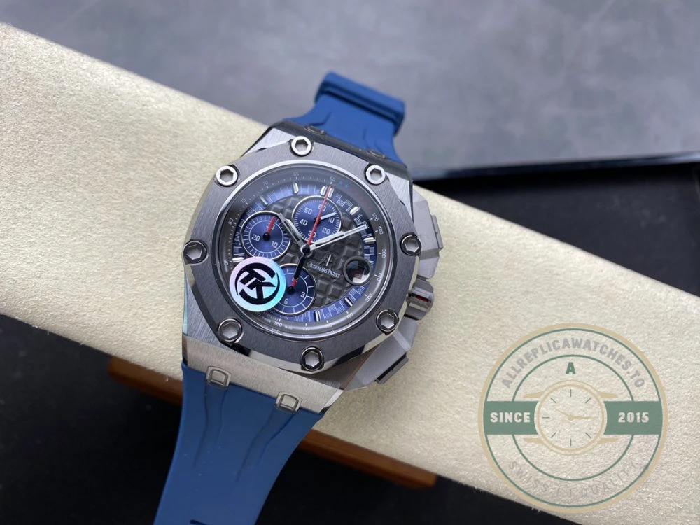 Replica Audemars Piguet Royal Oak Offshore Mega Tapisserie Dial 44mm 26470ST.OO.A027CA.01 - Luxury Replica Watch