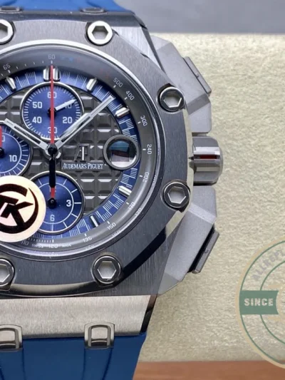 Replica Audemars Piguet Royal Oak Offshore Mega Tapisserie Dial 44mm 26470ST.OO.A027CA.01 - High-Grade Replica Watch