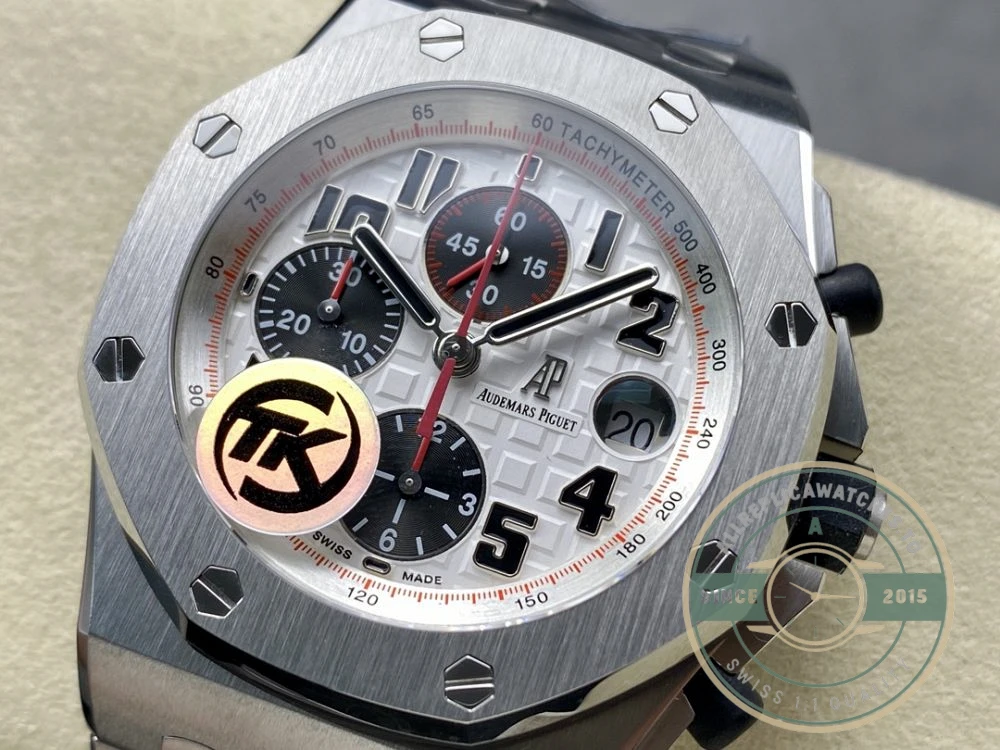 Replica Audemars Piguet Royal Oak Offshore Panda Dial 44mm 26470ST.OO.A801CR.01 - Factory Super Clone Watch