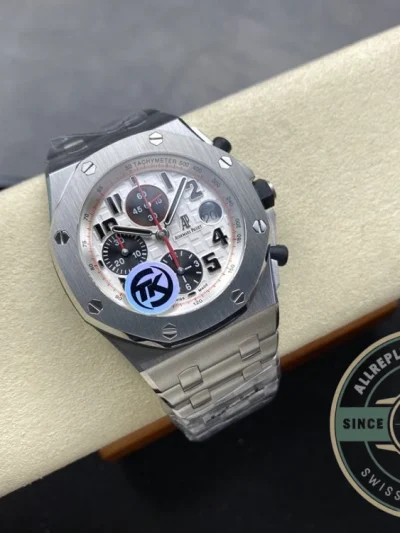 Replica Audemars Piguet Royal Oak Offshore Panda Dial 44mm 26470ST.OO.A801CR.01 - Swiss-Made Clone Watch