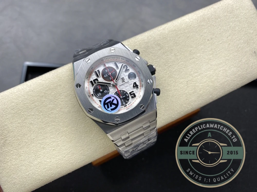 Replica Audemars Piguet Royal Oak Offshore Panda Dial 44mm 26470ST.OO.A801CR.01 - Swiss-Made Clone Watch