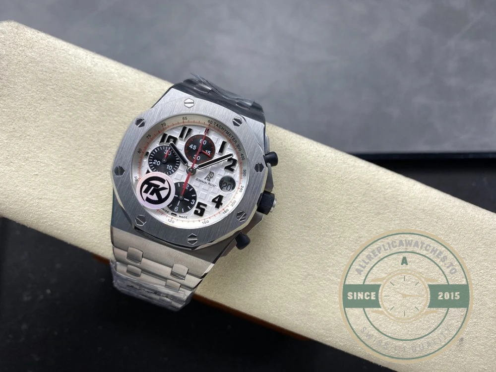 Replica Audemars Piguet Royal Oak Offshore Panda Dial 44mm 26470ST.OO.A801CR.01 - Luxury Replica Watch