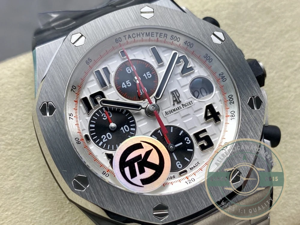 Replica Audemars Piguet Royal Oak Offshore Panda Dial 44mm 26470ST.OO.A801CR.01 - Top-Tier Swiss Replica Watch