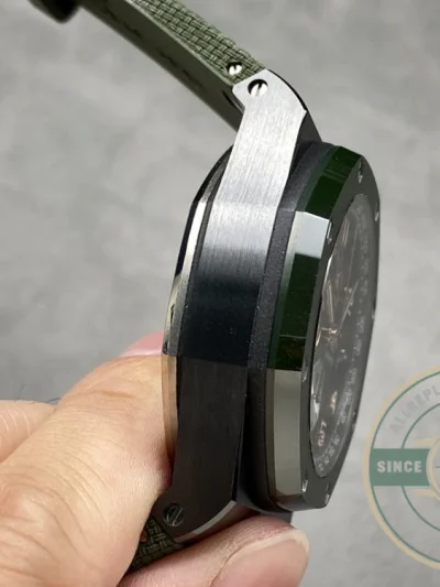 Replica Audemars Piguet Royal Oak Offshore Rich Green Dial 44mm 26405CE.OO.A056CA.01 - Affordable Luxury Replica Timepiece