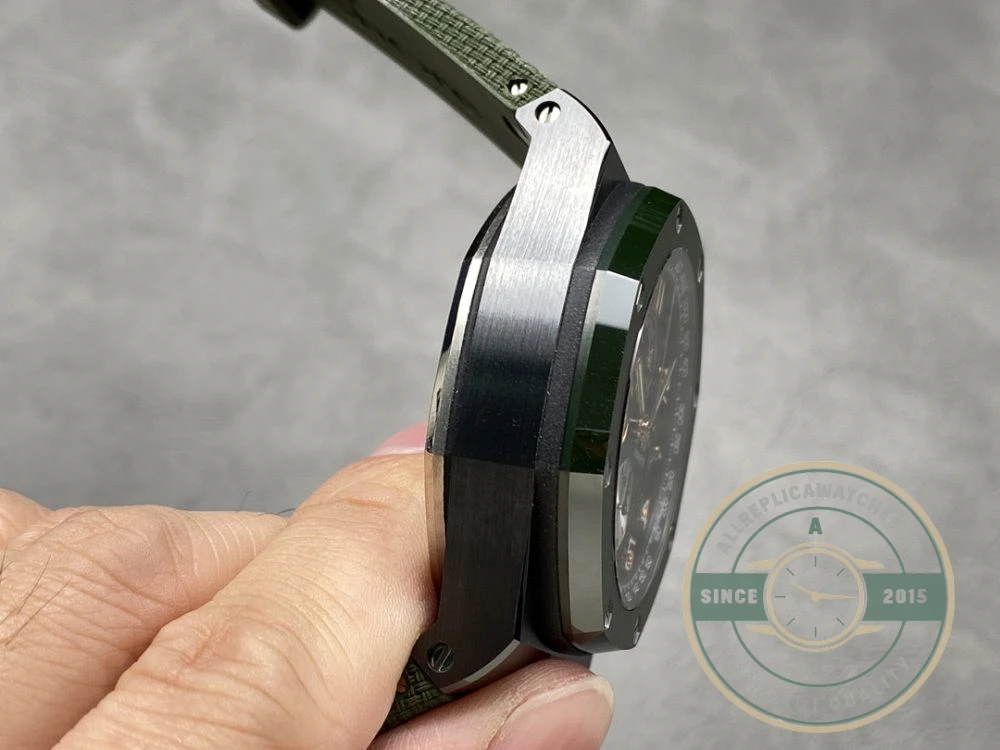 Replica Audemars Piguet Royal Oak Offshore Rich Green Dial 44mm 26405CE.OO.A056CA.01 - Affordable Luxury Replica Timepiece