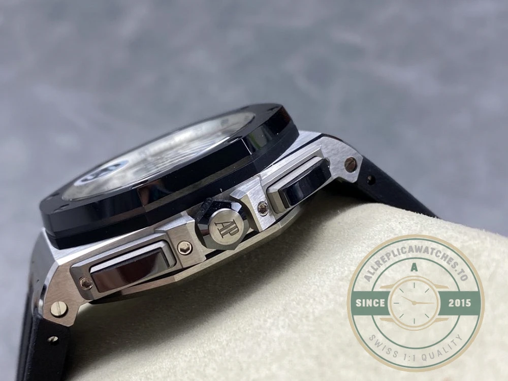 Replica Audemars Piguet Royal Oak Offshore White Black Dial 44mm 26400SO.OO.A002CA.01 - 1:1 Swiss Replica Watch