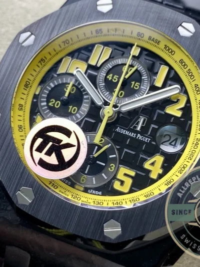 Replica Audemars Piguet Royal Oak Offshore Yellow Dial 44mm 26176FO.OO.D101CR.02 - Swiss Movement Replica Watch