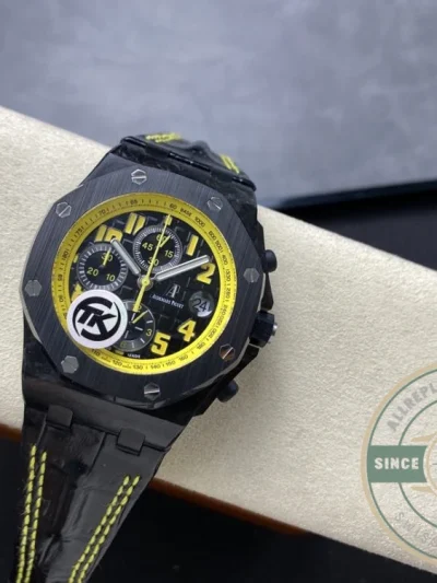 Replica Audemars Piguet Royal Oak Offshore Yellow Dial 44mm 26176FO.OO.D101CR.02 - Premium Super Clone Watch