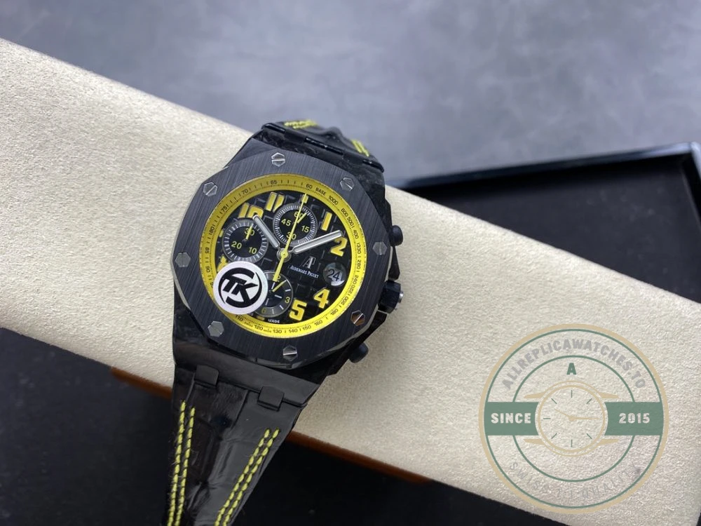 Replica Audemars Piguet Royal Oak Offshore Yellow Dial 44mm 26176FO.OO.D101CR.02 - Premium Super Clone Watch