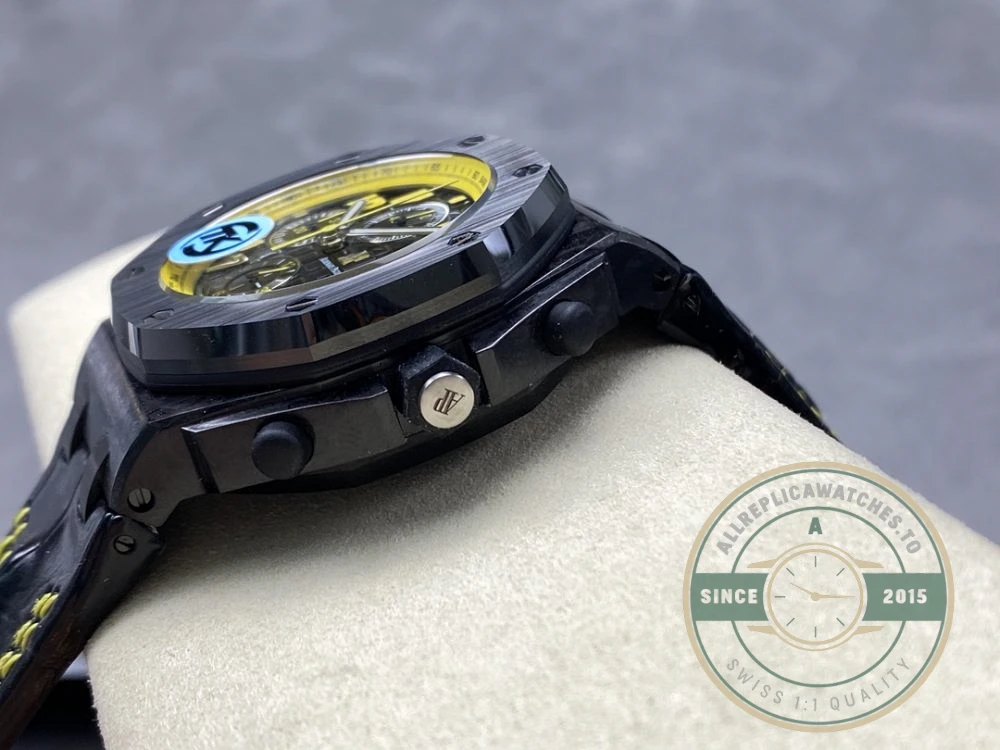 Replica Audemars Piguet Royal Oak Offshore Yellow Dial 44mm 26176FO.OO.D101CR.02 - 1:1 Swiss Replica Watch