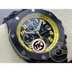 Replica Audemars Piguet Royal Oak Offshore Yellow Dial 44mm 26176FO.OO.D101CR.02 - Budget Luxury Replica Watch