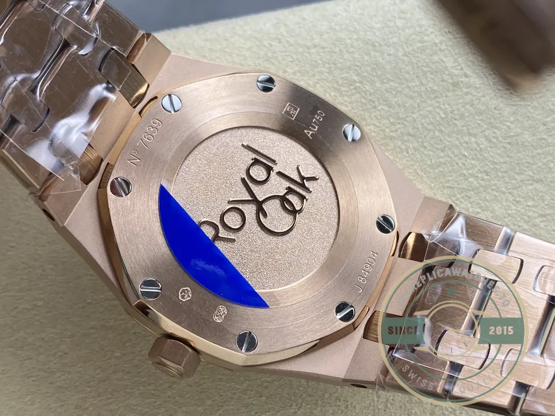 Replica Audemars Piguet Royal Oak Diamond 67651OR.ZZ.1261OR.01 33mm - Top-Tier Swiss Replica Watch