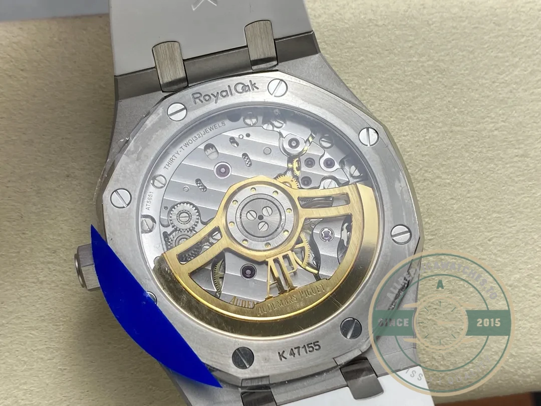 Replica Audemars Piguet Royal Oak White Dial, Rubber 15500ST.OO.1220ST.04 - Affordable Super Clone Watch