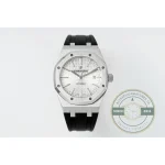Replica Audemars Piguet Royal Oak White, Rubber 15400ST.OO.1220ST.02 - Luxury Replica Watch