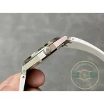 Replica Audemars Piguet Royal Oak White Rubber 15400ST.OO.1220ST.02 - Premium Super Clone Watch