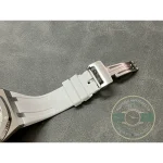 Replica Audemars Piguet Royal Oak White Rubber 15400ST.OO.1220ST.02 - High-Grade Replica Watch