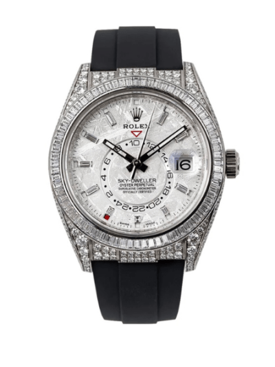 Replica Sky-Dweller  Meteorite Dial 336259TBR Diamond Bezel