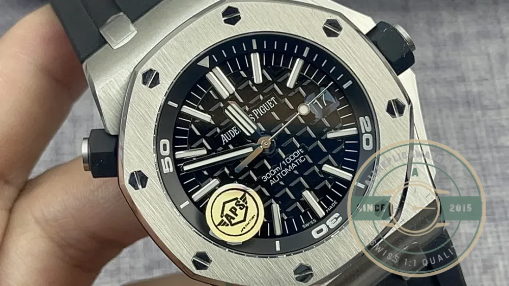 Super clone Audemars Piguet Royal Oak Offshore Black Dial 42mm 15710ST.OO.A002CA.01 - High-Grade Replica Watch