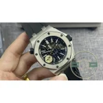 Super clone Audemars Piguet Royal Oak Offshore Black Dial 42mm 15710ST.OO.A002CA.01 - Top-Tier Swiss Replica Watch