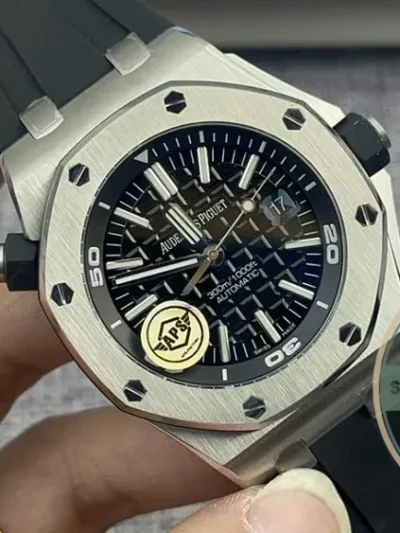 Super clone Audemars Piguet Royal Oak Offshore Black Dial 42mm 15710ST.OO.A002CA.01 - Top-Tier Swiss Replica Watch