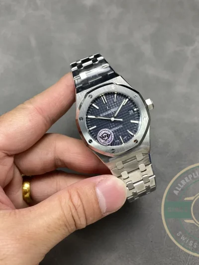Superclone Audemars Piguet Royal Oak 37mm 15450ST Black Dial - Factory Super Clone Watch