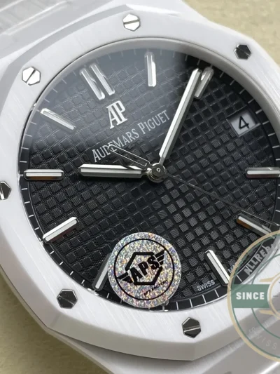 Superclone Audemars Piguet Royal Oak Black Dial 15500 Ceramic - Luxury Replica Watch