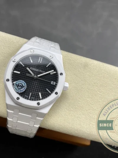 Superclone Audemars Piguet Royal Oak Black Dial 15500 Ceramic - Best Quality Replica Watch