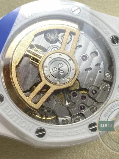 Superclone Audemars Piguet Royal Oak Black Dial 15500 Ceramic - Swiss Movement Replica Watch