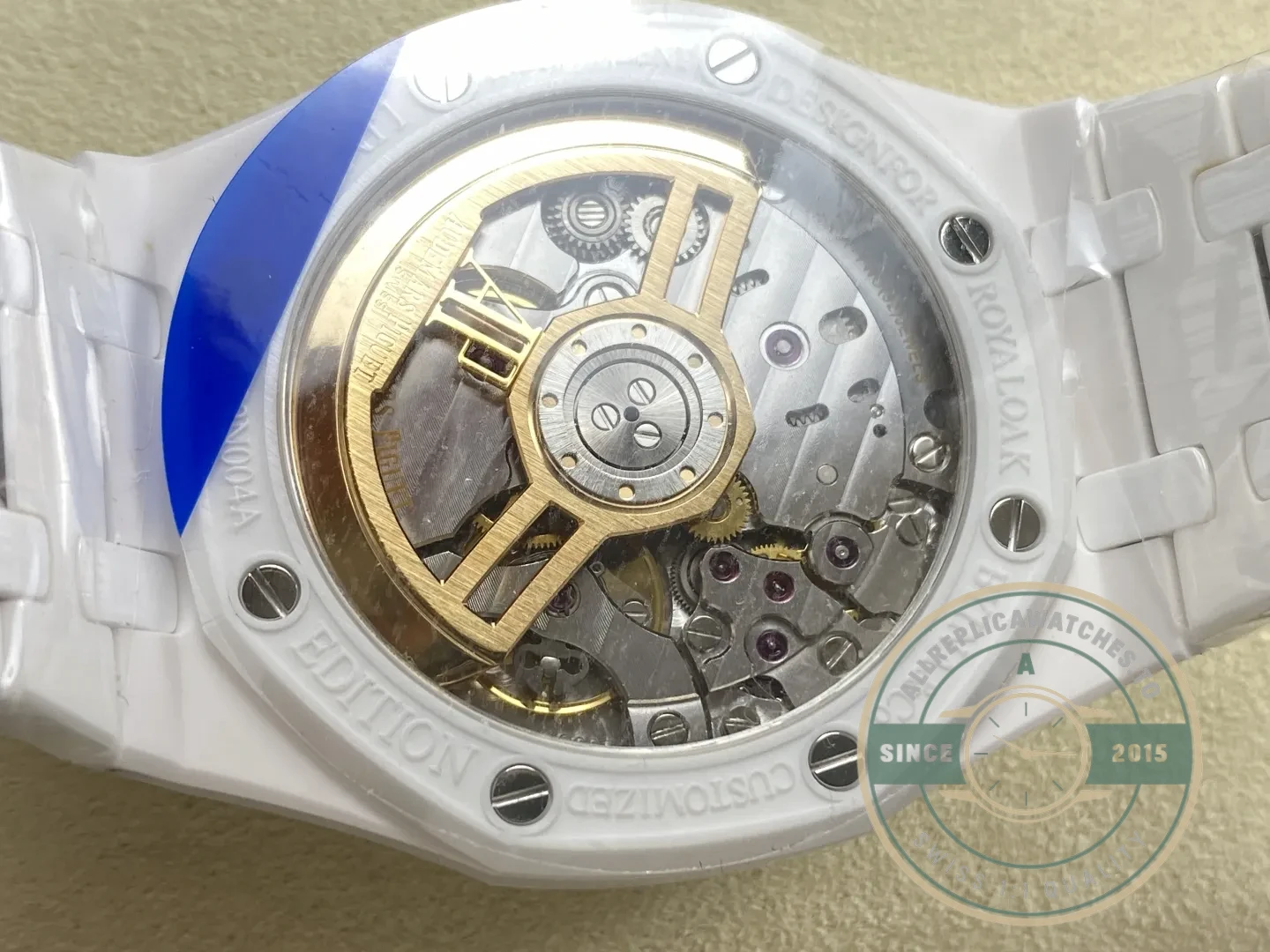 Superclone Audemars Piguet Royal Oak Black Dial 15500 Ceramic - Swiss Movement Replica Watch